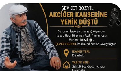 Şevket Bozyıl Akciğer Kanserine Yenik Düştü