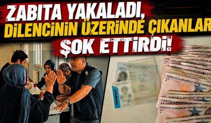Zabıta Yakaladı, Dilencinin Üzerinde Çıkanlar şok ettirdi