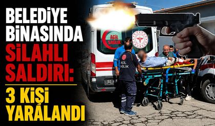 Belediye Binasında Silahlı Saldırı: 3 Kişi Yaralandı