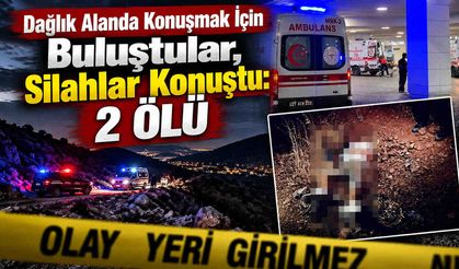 Dağlık Alanda Konuşmak İçin Buluştular, Silahlar Konuştu: 2 Ölü