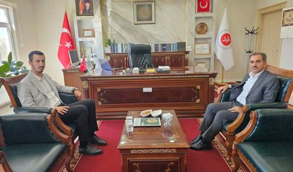 Savur İlçe Müftüsü Ömer Mantır’dan Bismil Müftülüğü’ne Ziyaret