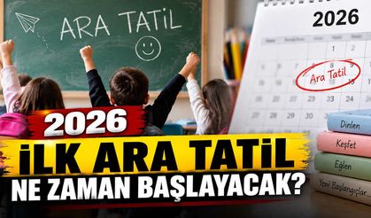 2026 İlk Ara Tatil Ne Zaman Başlayacak?