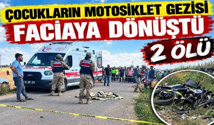 Çocukların Motosiklet Gezisi Faciaya Sönüştü: 2 Ölü