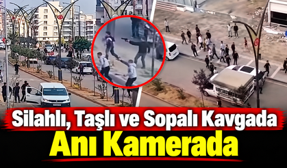 Silahlı, Taşlı ve Sopalı Kavgada Anı Kamerada