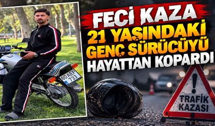 Feci Kaza 21 Yaşındaki Genç Sürücüyü Hayattan Kopardı