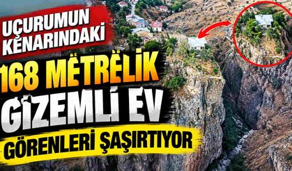 Uçurumun Kenarındaki 168 Metrelik Gizemli Ev Görenleri Şaşırtıyor