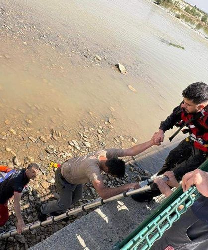 Serinlemek İsterken Akıntıya Kapıldı: AFAD Ekipleri Kurtardı