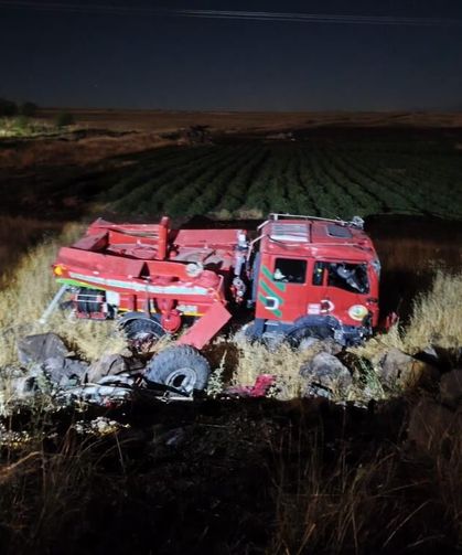 Minibüs ile Arazözün Çarpıştığı Kazada 8 Kişi Yaralandı