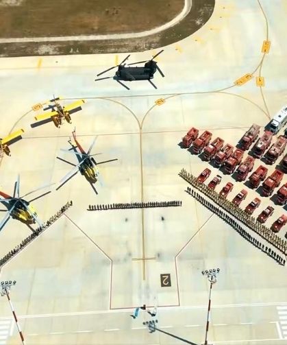 Yeşil Vatan İçin Havada ve Karada Tam Seferberlik