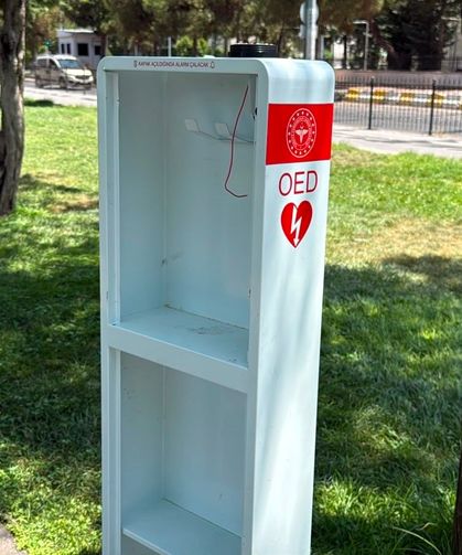 Diyarbakır'da hayat kurtaran OED cihazları çalındı