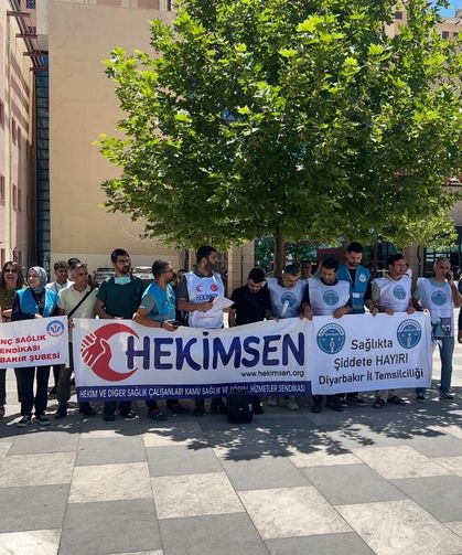 Diyarbakır’da Sağlıkta Şiddete Tepki: “Şiddetin Hiçbir Bahanesi Olamaz”