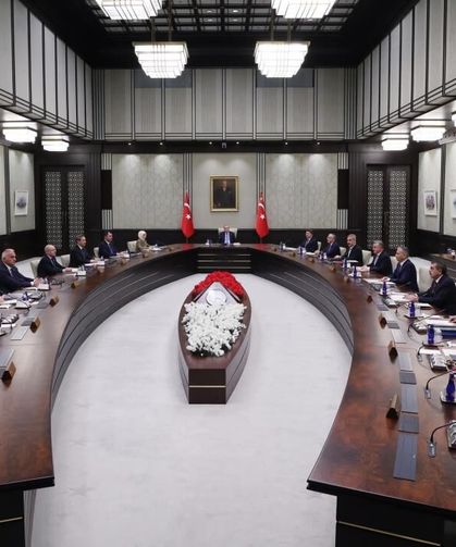 Cumhurbaşkanlığı Kabinesi Toplandı