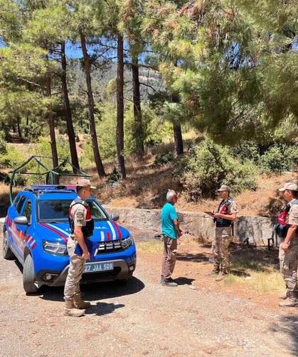 Muhtemel Yangın Riskine Karşı Havadan ve Karadan Sıkı Takip