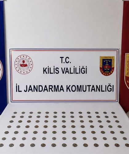 Uygulama Noktasında Durdurulan Araçta 107 Sikke Yakalandı
