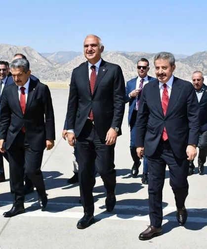 Bakan Ersoy Çeşitli Temaslarda Bulunmak Üzere Şırnak'ta
