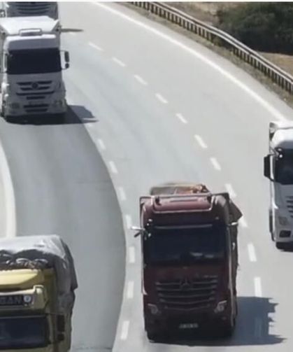 Jandarmadan Otoyollarda Dron Destekli Trafik Denetimi