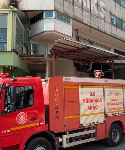 Alev Alan Baca İtfaiye Tarafından Kontrol Altına Alındı