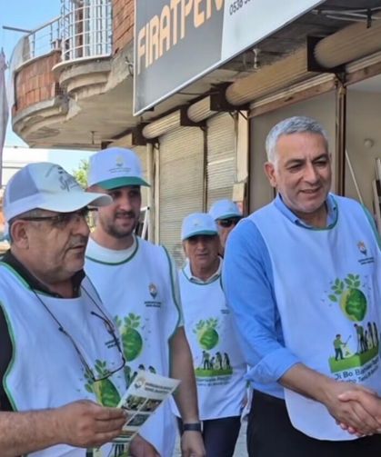 Bismil’de Nato Caddesi’nde temizlik seferberliği