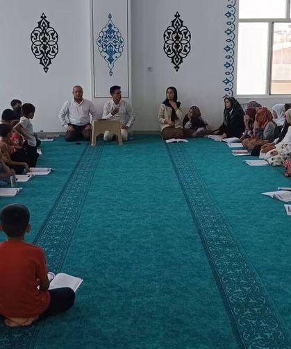 Bismil’de Yaz Kur’an Kurslarına Ziyaret: Öğrencilerle Bir Araya Geldiler