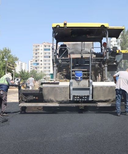 Kayapınar’a 42 bin ton asfalt serecek; Darısı Bismil’in başına