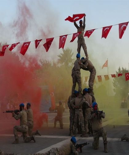 Mercidabık Zaferi ve Fırat Kalkanı Harekatı Yıl Dönümü Törenle Kutlandı