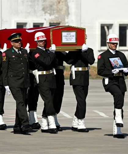Şehit Uzman Çavuş Coşkun Sevim Memleketine Uğurlandı