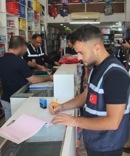 188 Kırtasiye İncelendi: Mevzuata Uymayan 44 İşletmeye Ceza
