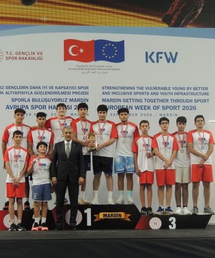 Mardin’de gençler sporla buluştu