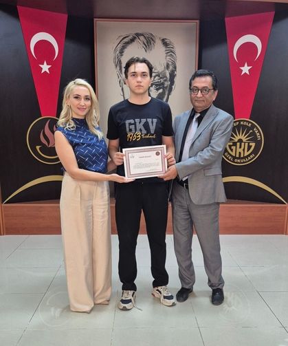 GKV öğrencisi uluslararası bilimsel araştırmada yer aldı