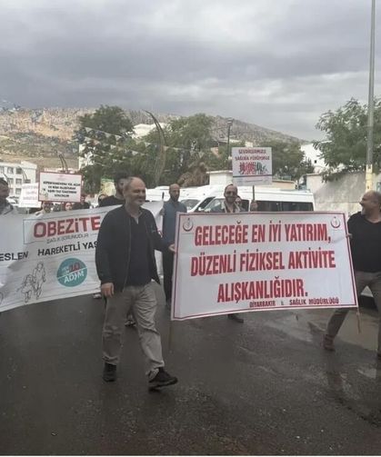 Sağlık Çalışanlarından Obezite Farkındalık Etkinliği