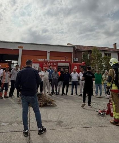 Karayolları Personeline Yangın ve Tahliye Eğitimi