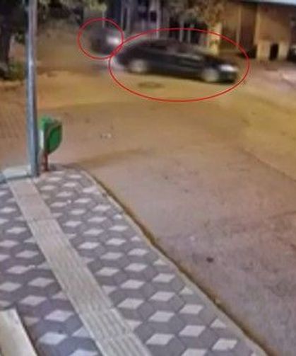 Biri ağır iki kişinin yaralandığı kaza kameraya yansıdı