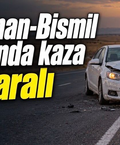 Batman-Bismil yolunda kaza: 5 yaralı
