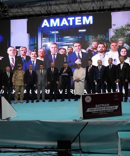 İçişleri Bakanı Mustafa Çiftçi Batman’da Toplu Açılış Törenine Katıldı