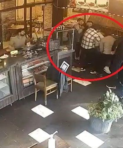 Ciğercide korku dolu anlar: Müşteriyi işletme sahibi kurtardı