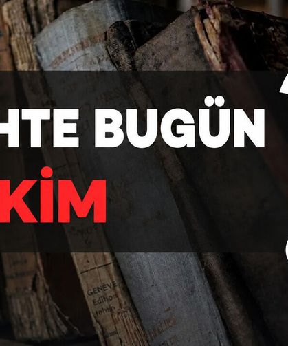 Tarihte Bugün: 2 Ekim'de Neler Oldu?