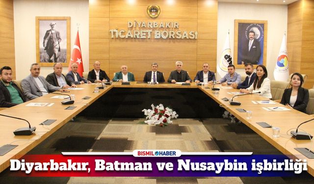 Diyarbakır, Batman ve Nusaybin arasında anlaşma