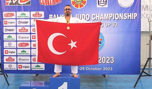 Diyarbakırlı sporcu, Türkiye'ye altın madalya kazandırdı
