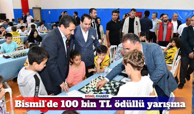 Bismil’de 100 bin TL ödüllü satranç turnuvası düzenlenecek