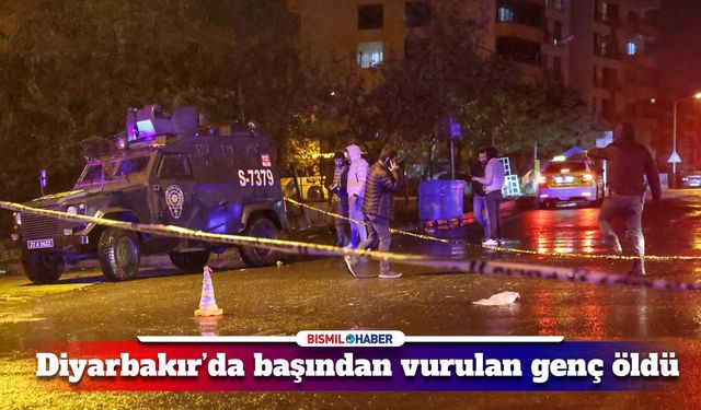 Diyarbakır’da başından vurulan genç, yaşamını yitirdi