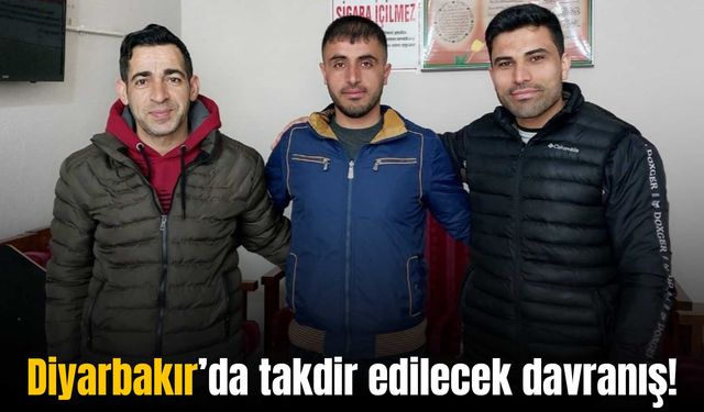 Diyarbakır’da yanlış hesaba transfer edilen para 1 ay sonra sahibine teslim edildi
