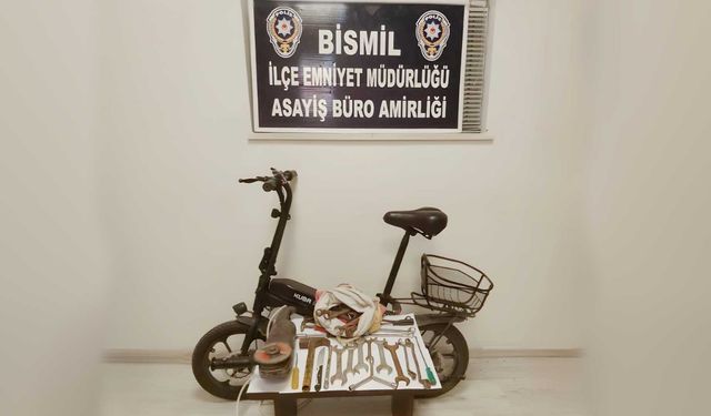 Bismil’de iki ayrı evden hırsızlık olayında 1 tutuklama