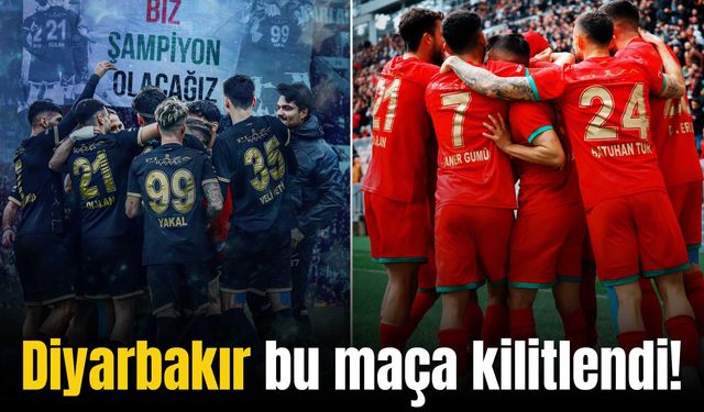 Amedspor maçı Diyarbakır’da dev ekranlardan verilecek