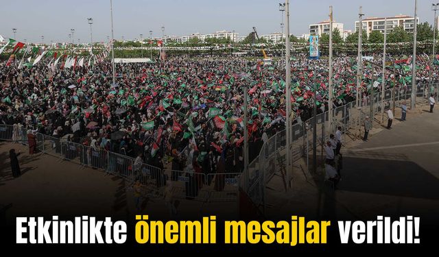 Diyarbakır'daki Mevlid-i Nebi etkinliğine yoğun katılım