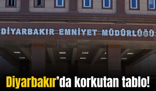 Diyarbakır’da korkutan tablo: Bir ayda 587 kişi uyuşturucudan yakalandı!