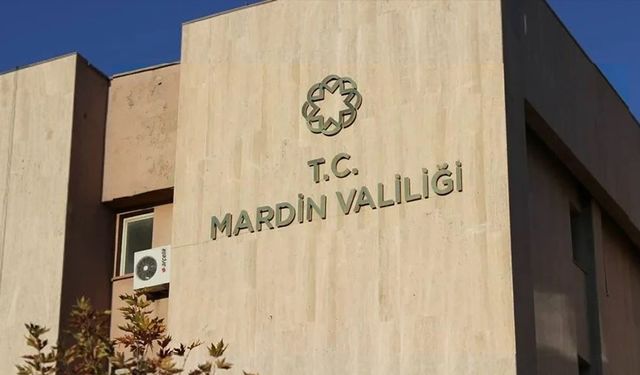 Mardin'de 7 günlük toplantı, gösteri ve yürüyüş yasağı