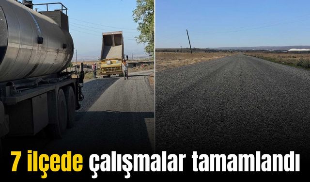 Diyarbakır’ın 7 ilçesinde onlarca kırsal mahalle yolu yenilendi