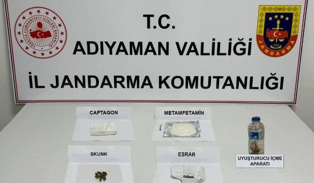 Adıyaman'da uyuşturucu denetimleri: 12 gözaltı