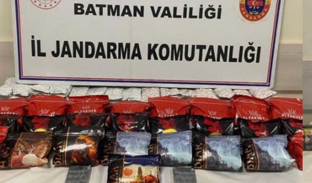 Batman'da çok sayıda kaçak sigara ele geçirildi