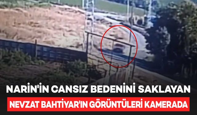 Diyarbakır’da Narin’in cansız bedeninin taşınma anı kamerada